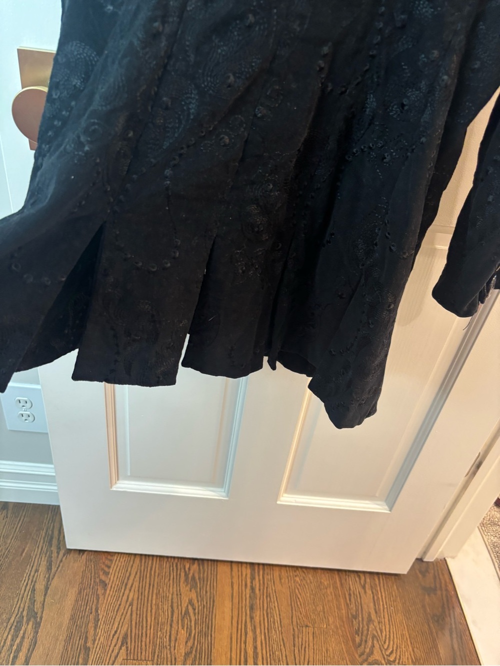 AN REN Textured Button-Front Women's coat - Picture 4 of 8